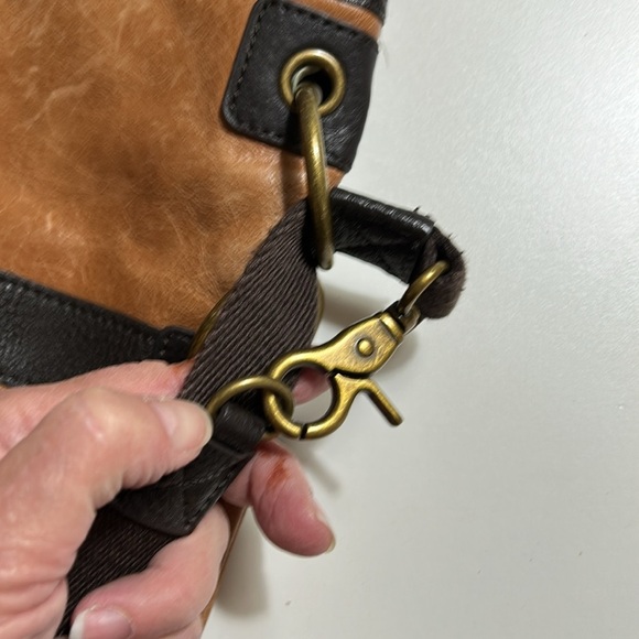 THE SAK LEATHER ANIMAL PRINT LEATHER CROSSBODY BAG - Picture 9 of 12